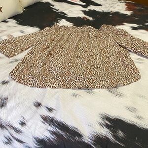 Michael Kors Animal Print Top